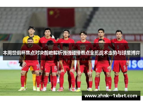 本周世俱杯焦点对决前瞻解析强强碰撞看点全览战术走势与球星博弈 本周世俱杯焦点对决前瞻解析强强碰撞看点全览战术走势与球星博弈